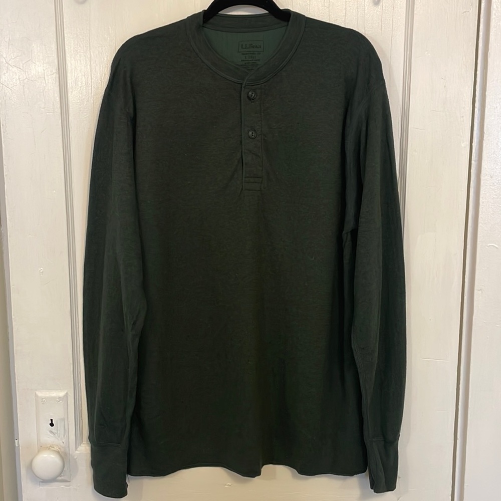 Ll Bean Two-Layer River Drivers Shirt. Size tall large. New without tags!